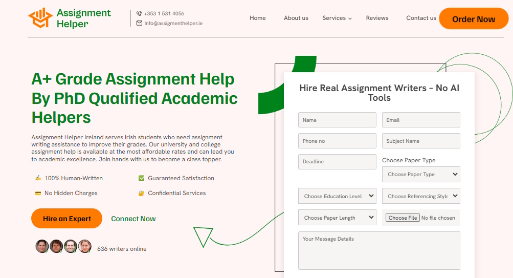 AssignmentHelper.ie: Catering Academic Assistance for Irish Students of All Levels AssignmentHelper.ie: Catering Academic Assistance for Irish Students of All Levels