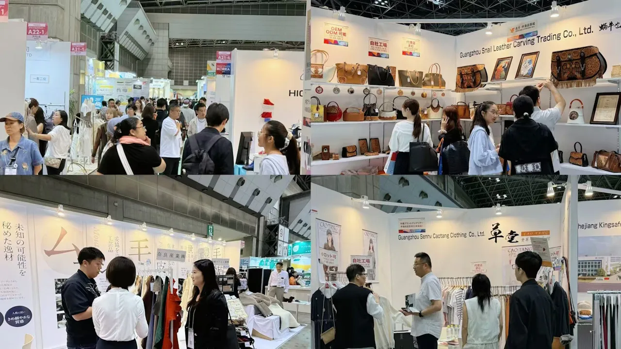 Guangzhou Brands Shine at Tokyo Fashion Fair as China’s ‘CHINA NOW’ Pavilion Makes Mark